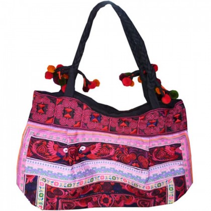 Ruby Hmong Shoulder Bag